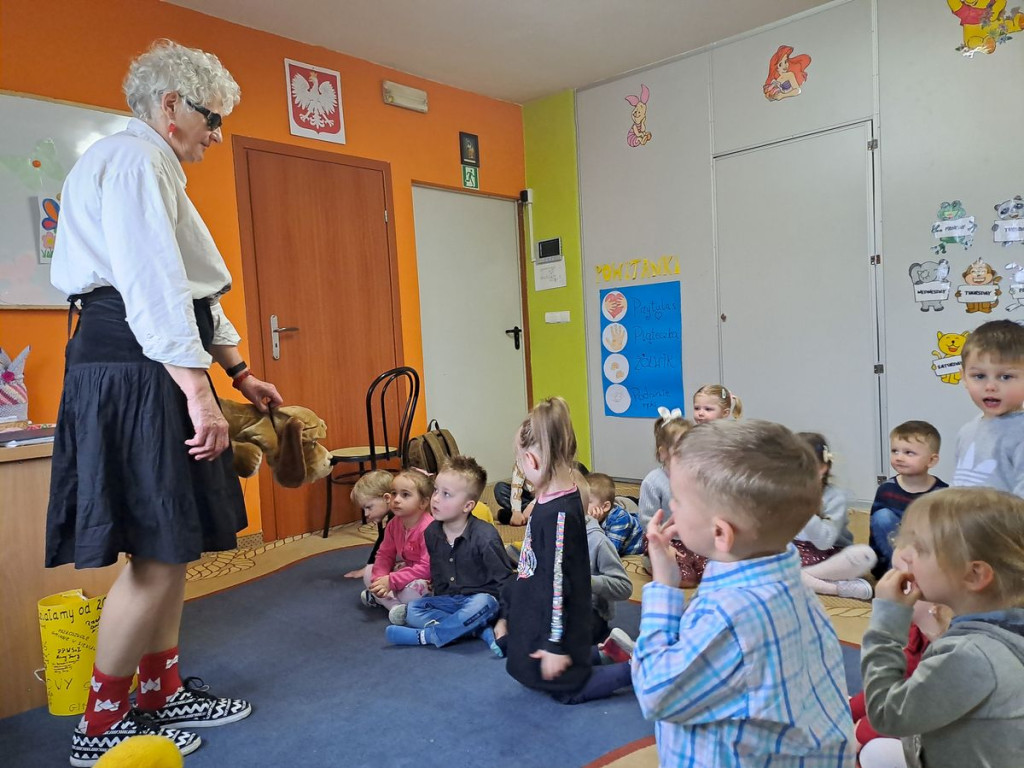 Świat, w którym nie widać nic czyli Barbara Sowińska w przedszkolu