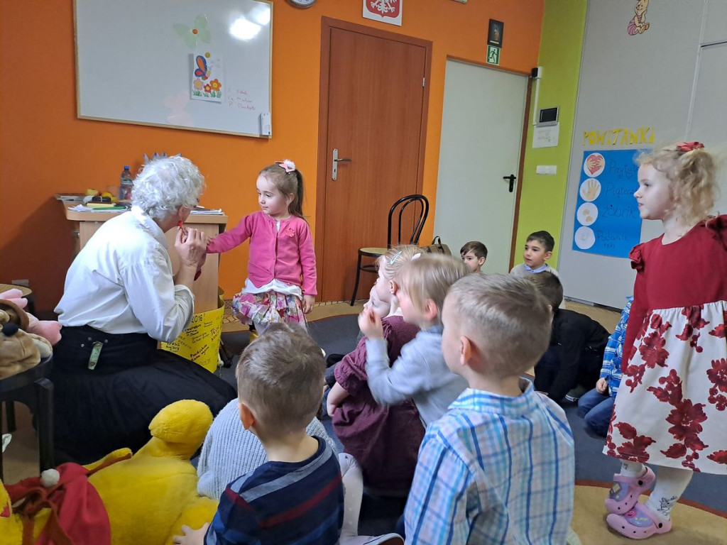 Świat, w którym nie widać nic czyli Barbara Sowińska w przedszkolu