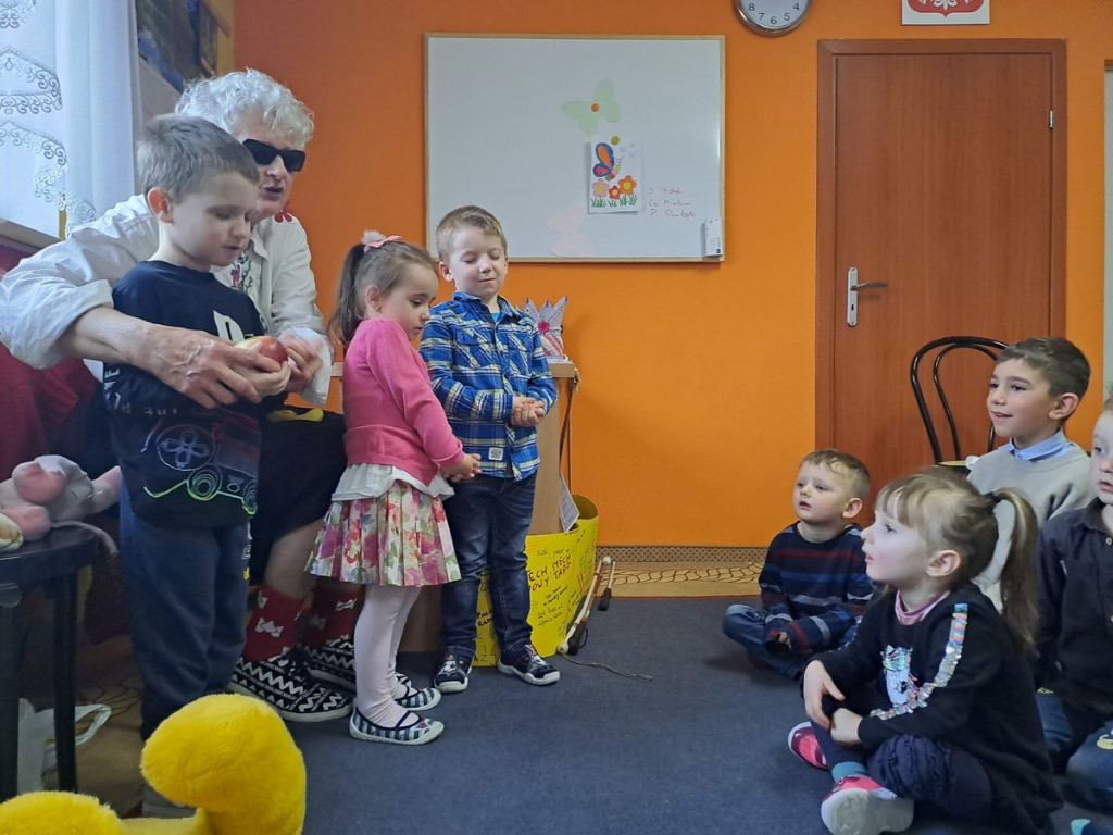 Świat, w którym nie widać nic czyli Barbara Sowińska w przedszkolu