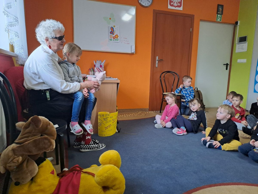 Świat, w którym nie widać nic czyli Barbara Sowińska w przedszkolu