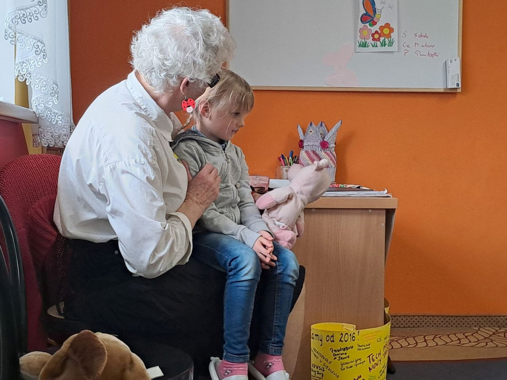 Świat, w którym nie widać nic czyli Barbara Sowińska w przedszkolu