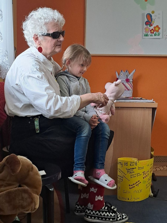 Świat, w którym nie widać nic czyli Barbara Sowińska w przedszkolu