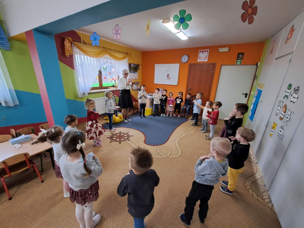 Świat, w którym nie widać nic czyli Barbara Sowińska w przedszkolu