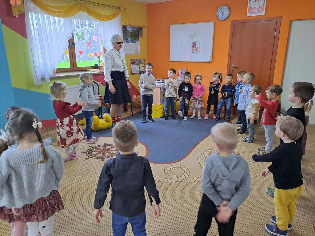 Świat, w którym nie widać nic czyli Barbara Sowińska w przedszkolu