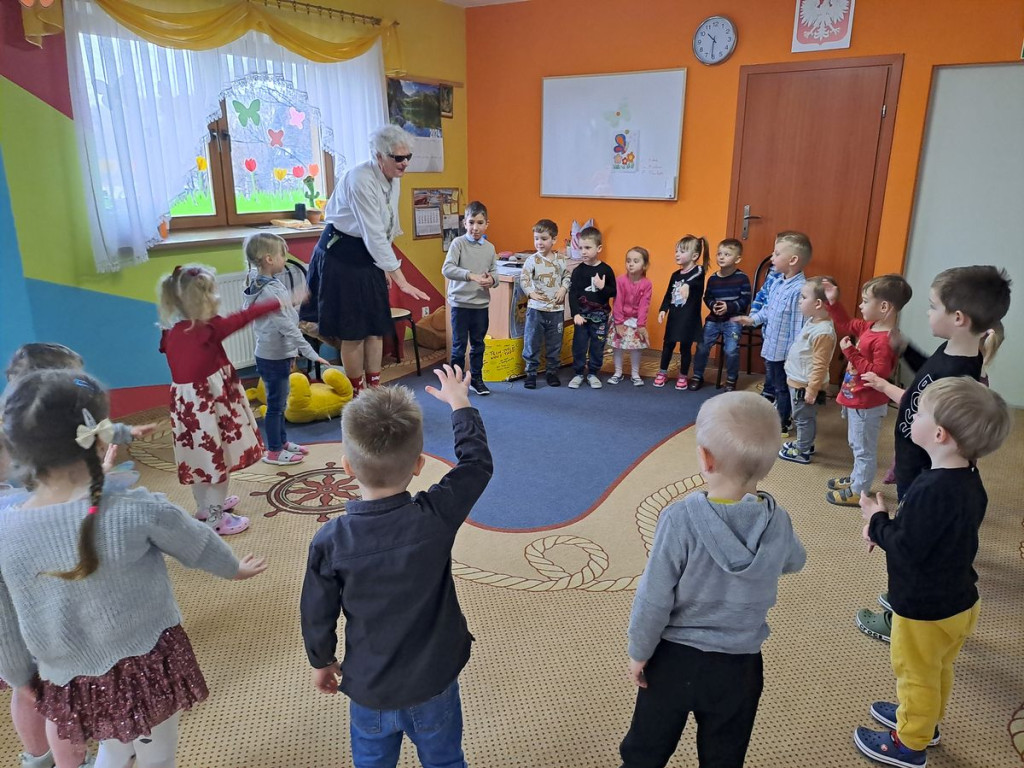 Świat, w którym nie widać nic czyli Barbara Sowińska w przedszkolu