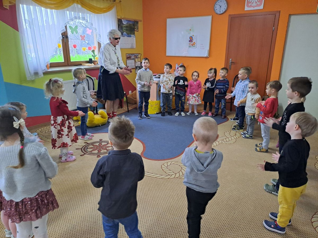 Świat, w którym nie widać nic czyli Barbara Sowińska w przedszkolu