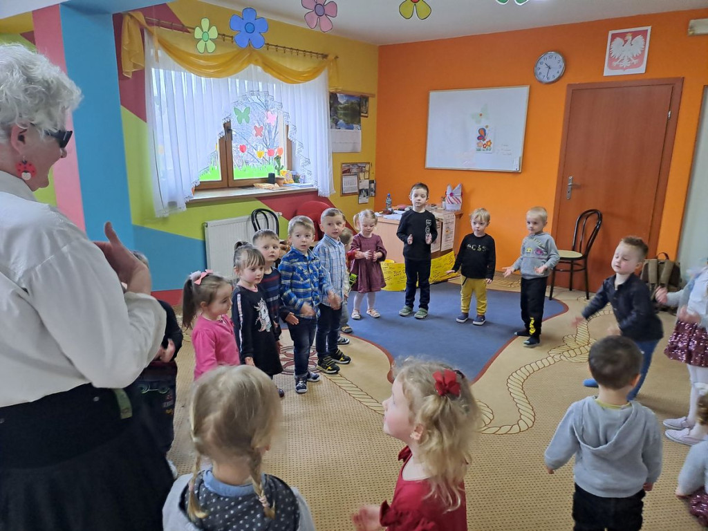 Świat, w którym nie widać nic czyli Barbara Sowińska w przedszkolu