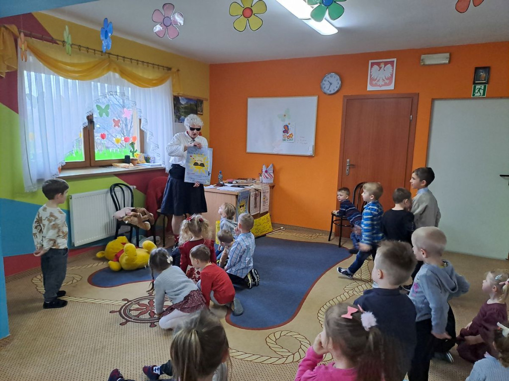 Świat, w którym nie widać nic czyli Barbara Sowińska w przedszkolu
