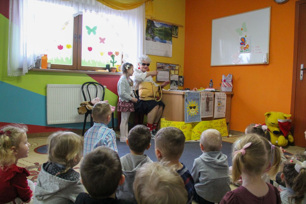 Świat, w którym nie widać nic czyli Barbara Sowińska w przedszkolu