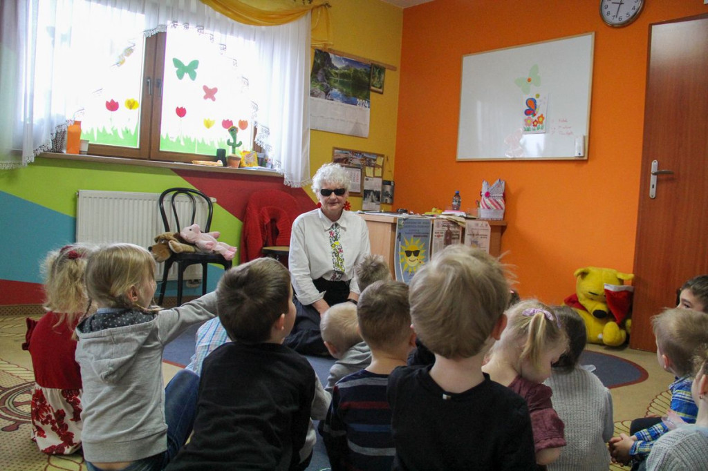 Świat, w którym nie widać nic czyli Barbara Sowińska w przedszkolu