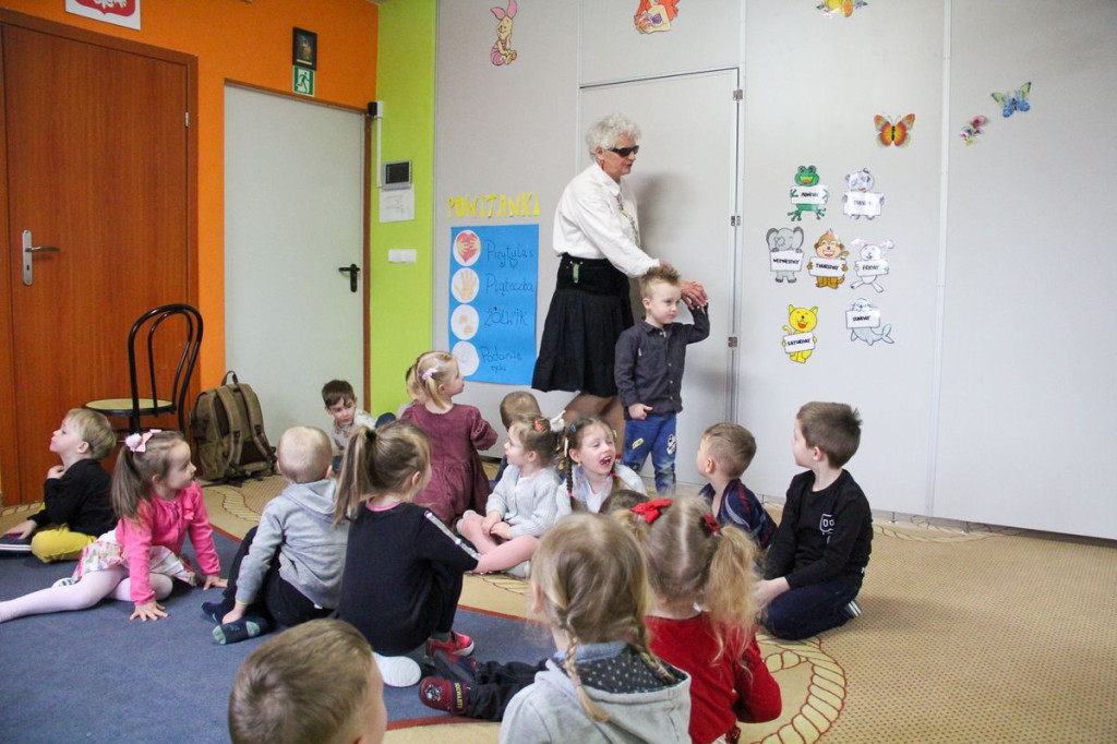 Świat, w którym nie widać nic czyli Barbara Sowińska w przedszkolu
