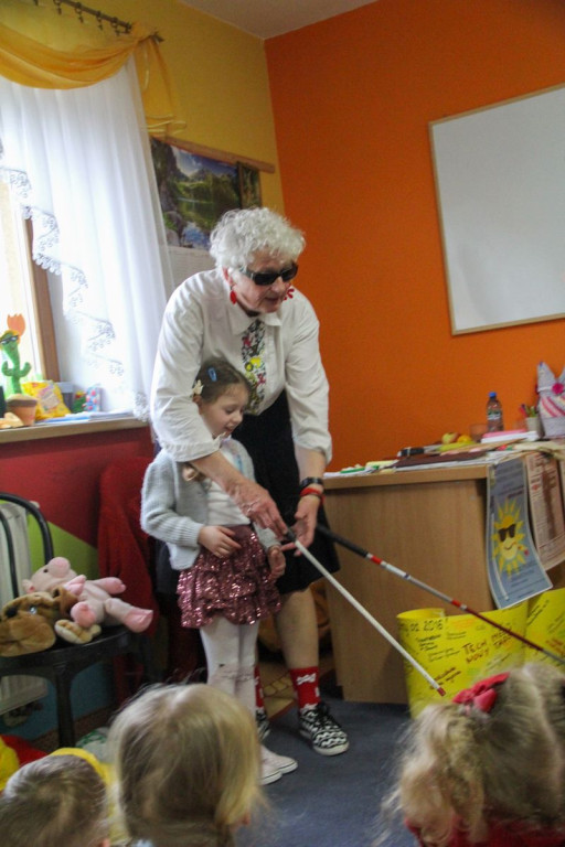 Świat, w którym nie widać nic czyli Barbara Sowińska w przedszkolu
