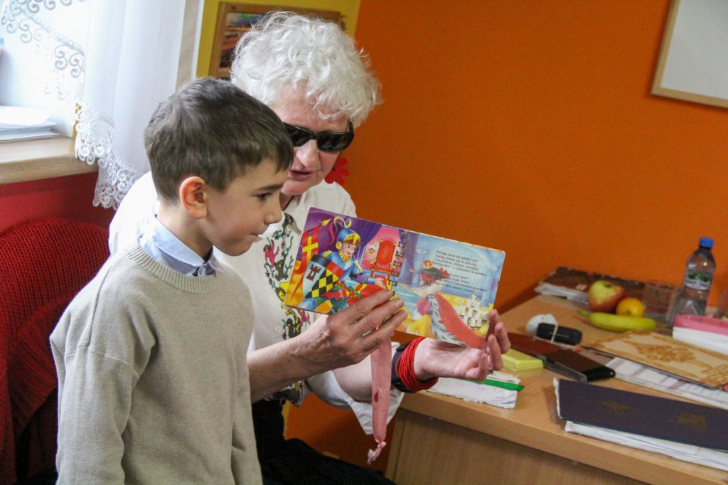 Świat, w którym nie widać nic czyli Barbara Sowińska w przedszkolu