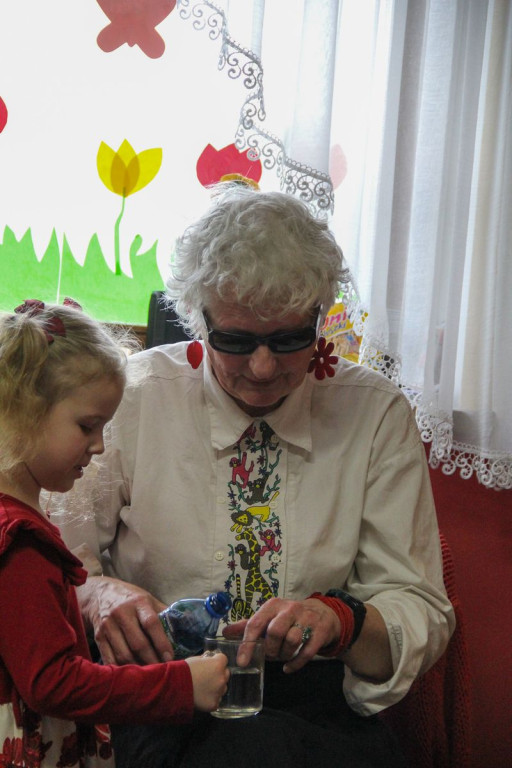 Świat, w którym nie widać nic czyli Barbara Sowińska w przedszkolu