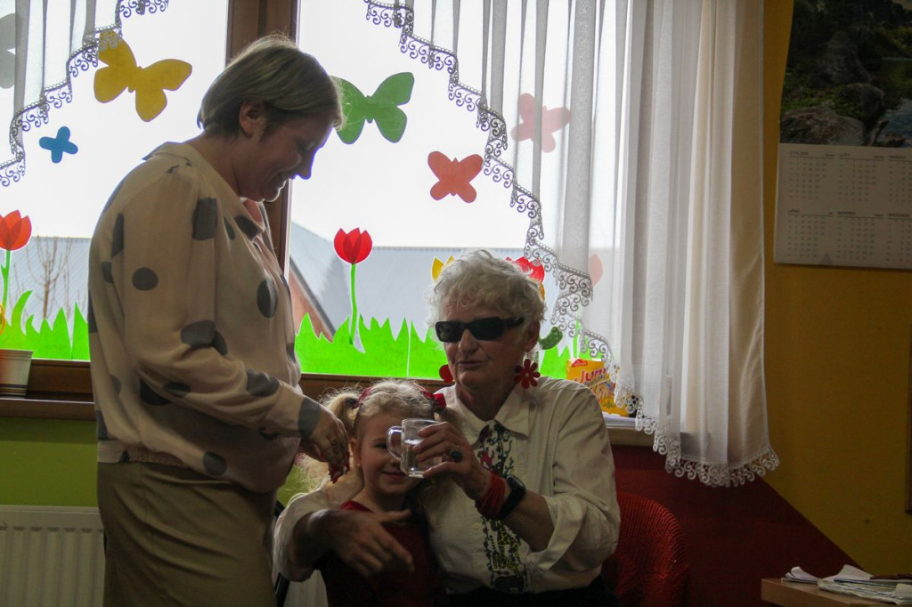 Świat, w którym nie widać nic czyli Barbara Sowińska w przedszkolu