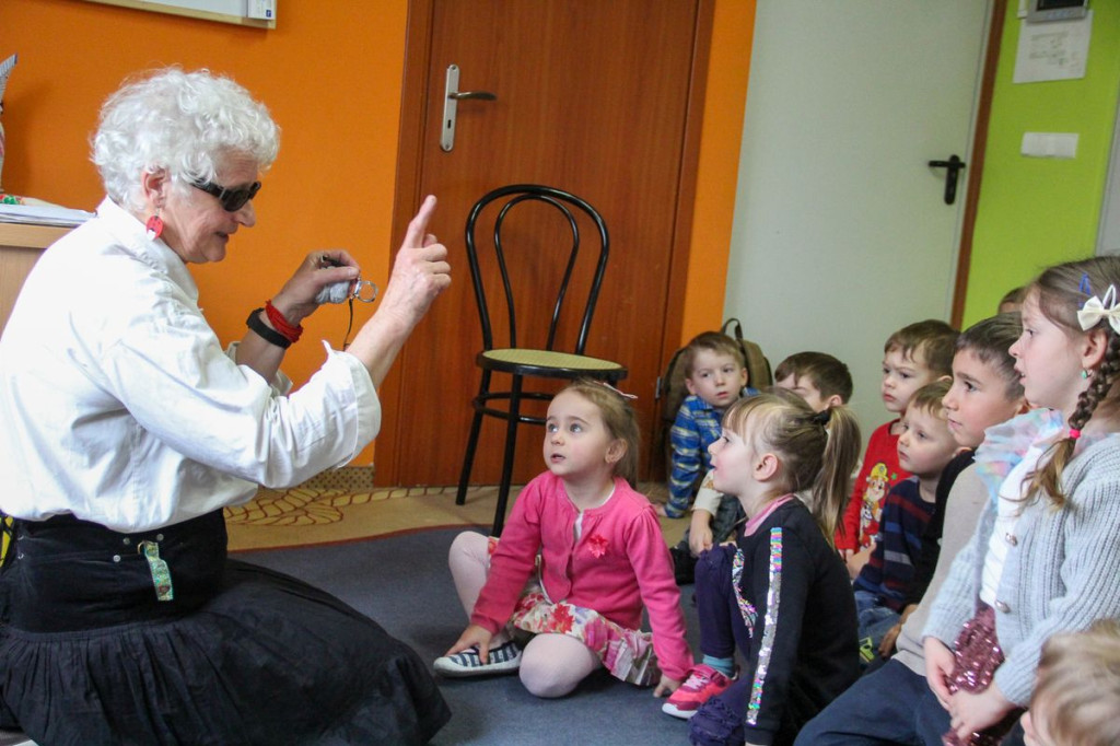 Świat, w którym nie widać nic czyli Barbara Sowińska w przedszkolu