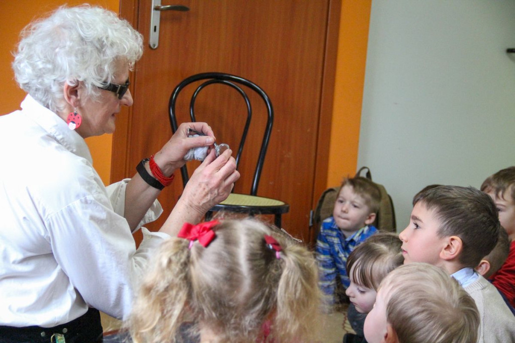 Świat, w którym nie widać nic czyli Barbara Sowińska w przedszkolu