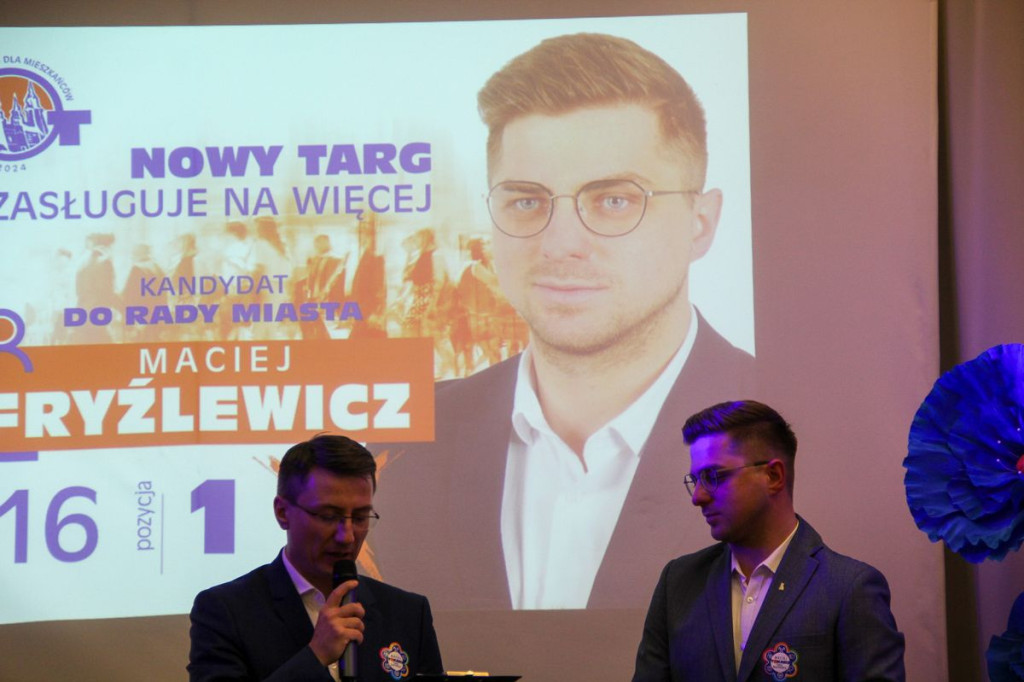 Konwencja wyborcza Maciej Tokarz i Nowy Targ zasługuje na więcej