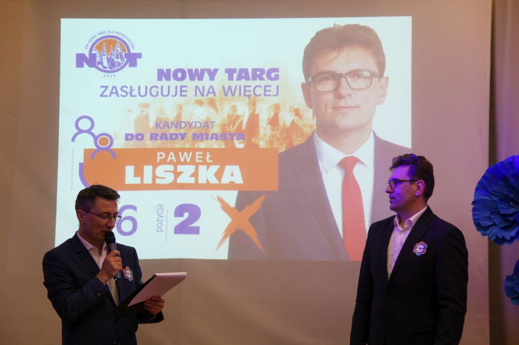 Konwencja wyborcza Maciej Tokarz i Nowy Targ zasługuje na więcej