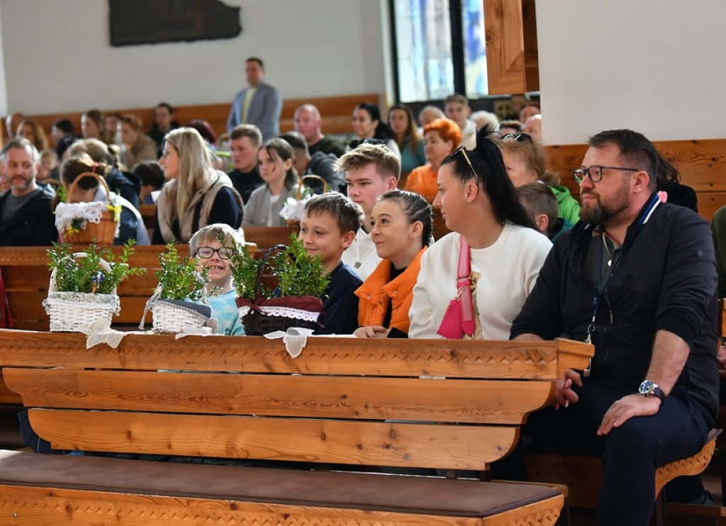 Zakopane, święconka w parafii Świętego Krzyża