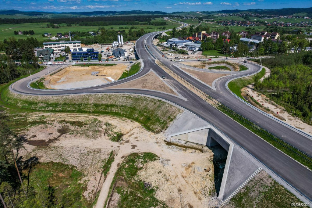 Zobaczcie jak wygląda nowa zakopianka z lotu ptaka. Kiedy będzie gotowa?