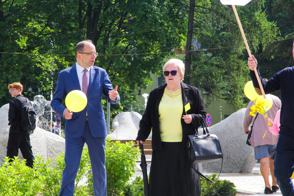 Pola Nadziei i koncert Liceum Goszczyńskiego w MCK-u
