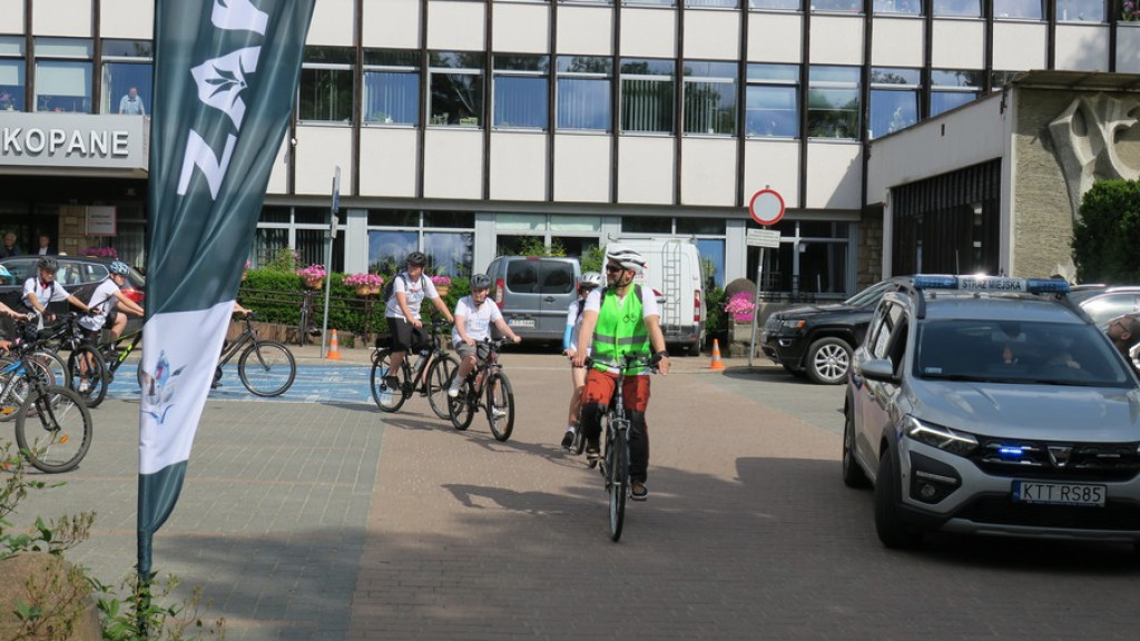 Uczniowski Rajd Rowerowy Zakopane - Rzeszów wystartował