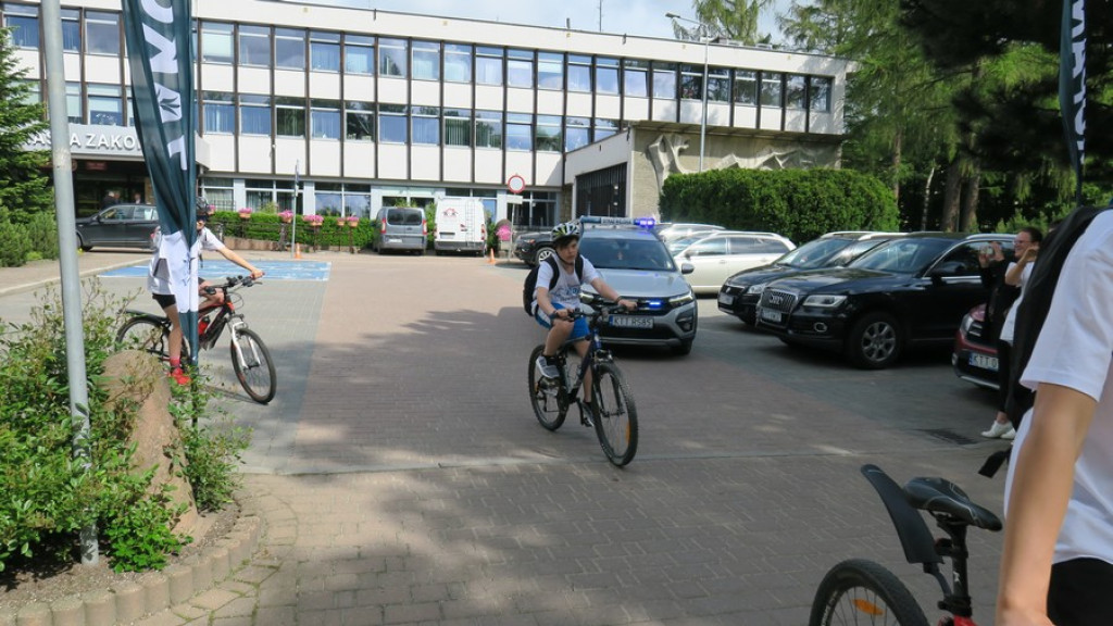 Uczniowski Rajd Rowerowy Zakopane - Rzeszów wystartował