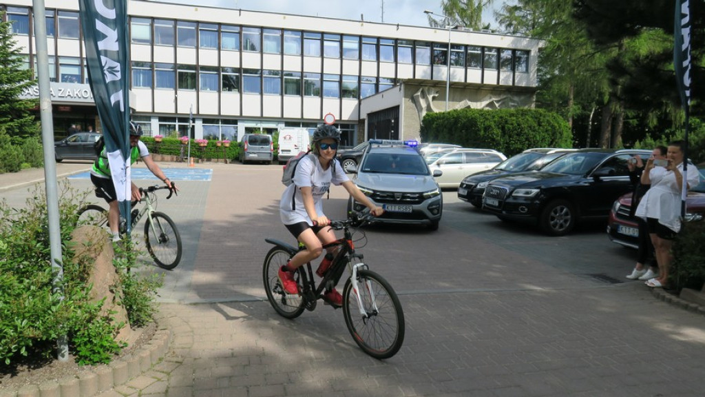 Uczniowski Rajd Rowerowy Zakopane - Rzeszów wystartował