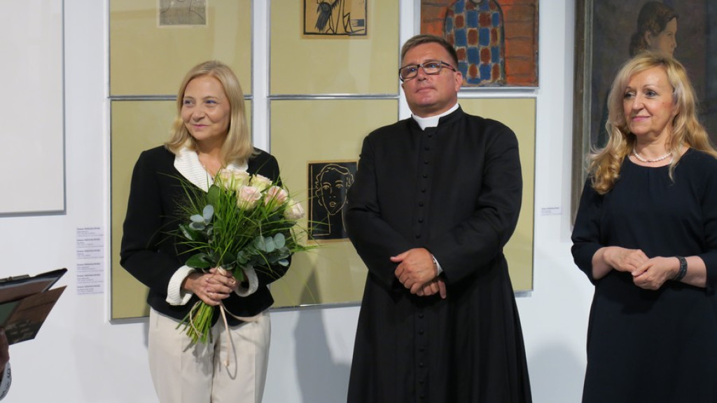Fundator w Miejskiej Galerii Sztuki