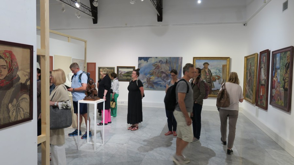 Fundator w Miejskiej Galerii Sztuki