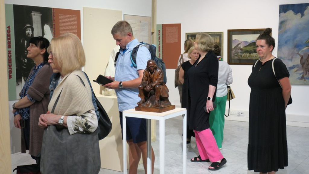 Fundator w Miejskiej Galerii Sztuki