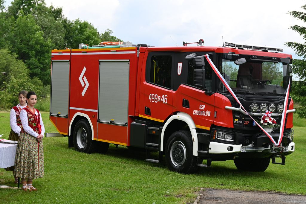 Nowy wóz strażacki dla OSP Chochołów