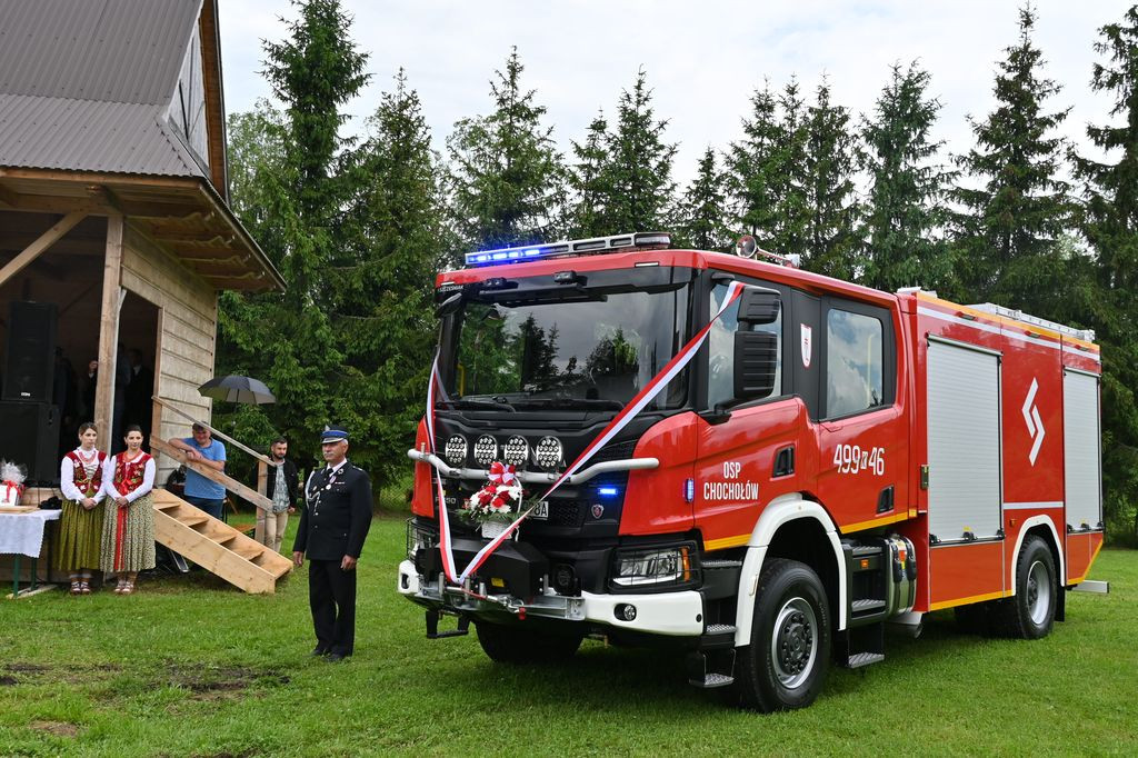 Nowy wóz strażacki dla OSP Chochołów