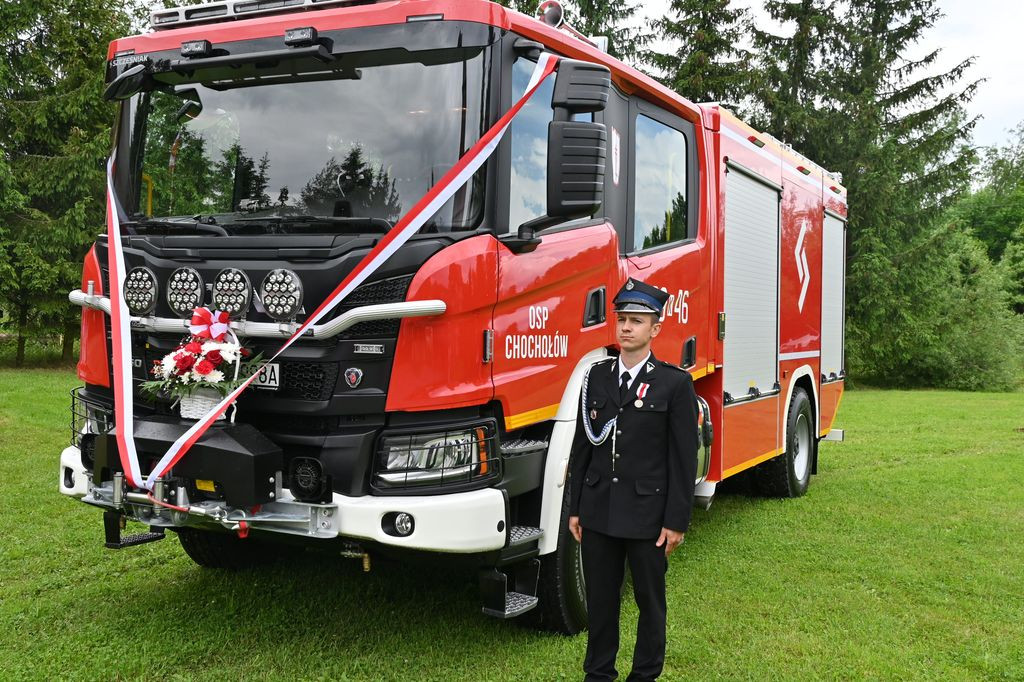 Nowy wóz strażacki dla OSP Chochołów