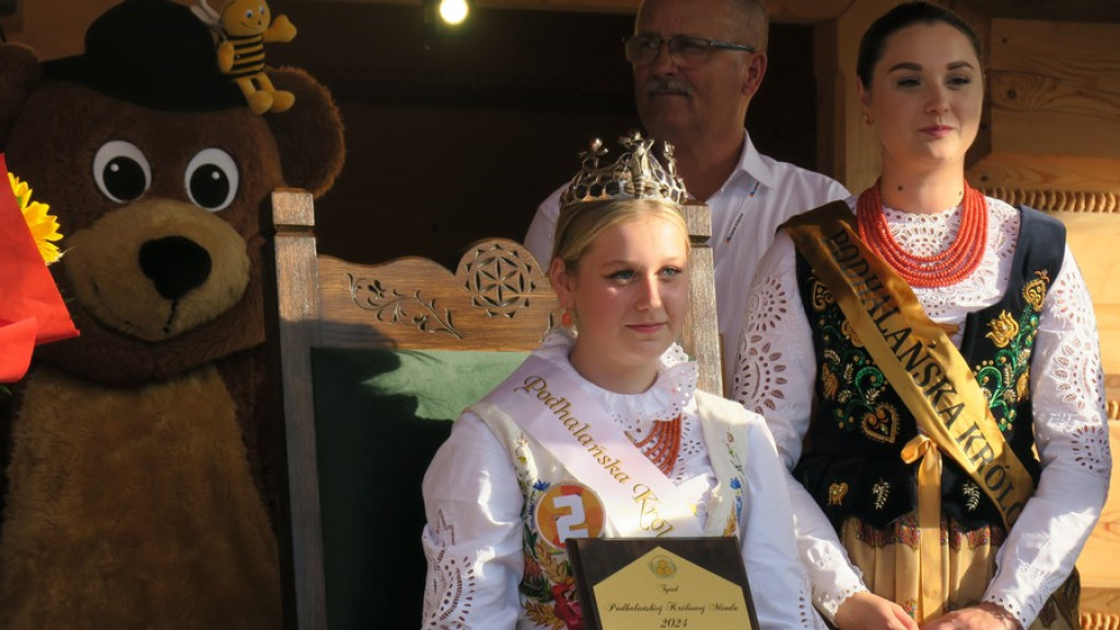 Joanna Franosz Podhalańską Królową Miodu 2024