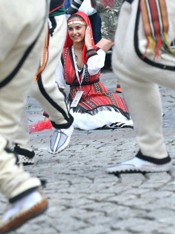 Festiwalowy korowód na Krupówkach