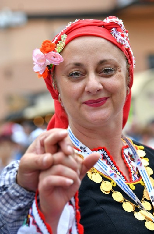 Festiwalowy korowód na Krupówkach