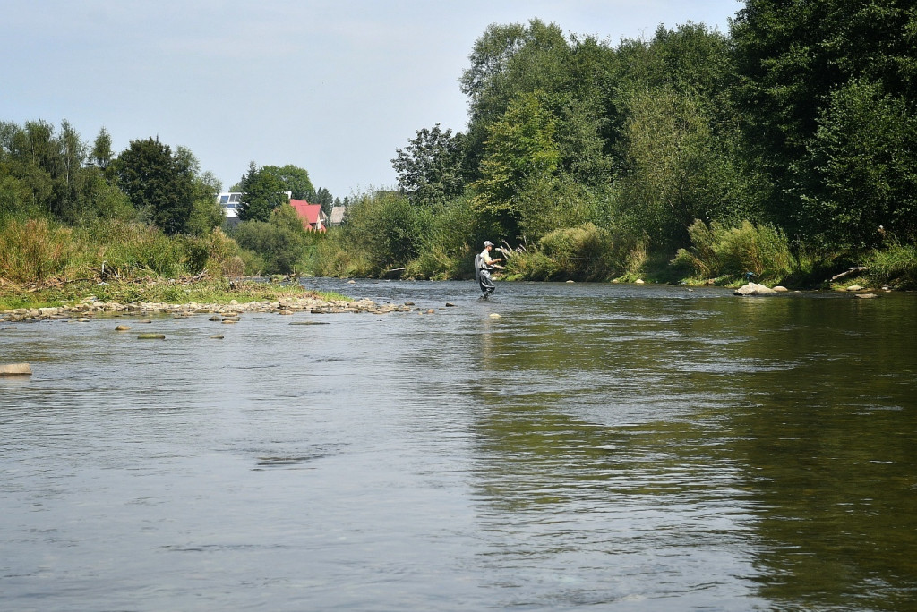 Dzień Pstrąga w Białym Dunajcu, wędkarze na start