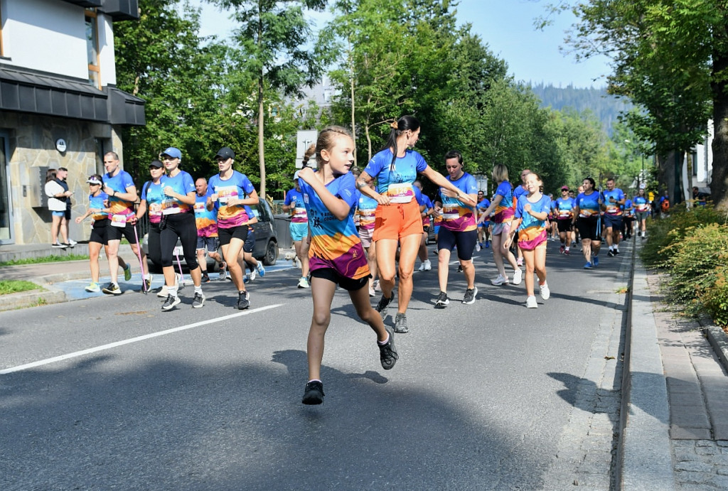 Zakopane: Biegiem po oddech dla chorych na mukowiscydozę