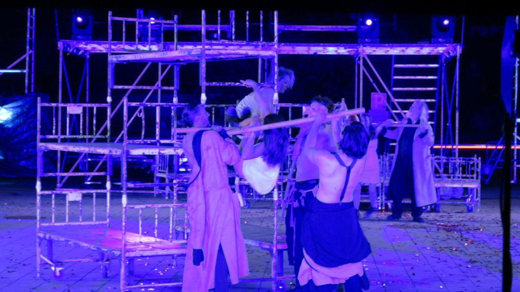 Ślepcy w wykonaniu Teatru KTO u Witkacego