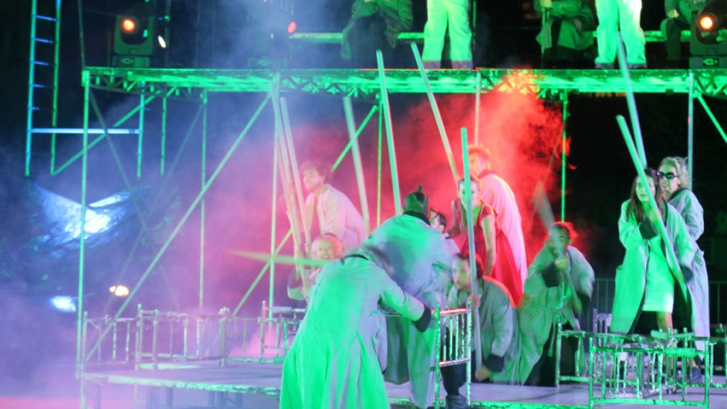 Ślepcy w wykonaniu Teatru KTO u Witkacego