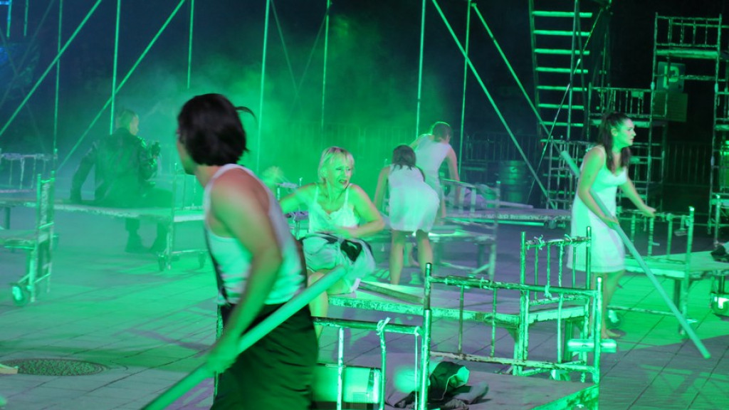 Ślepcy w wykonaniu Teatru KTO u Witkacego