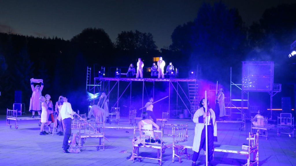 Ślepcy w wykonaniu Teatru KTO u Witkacego
