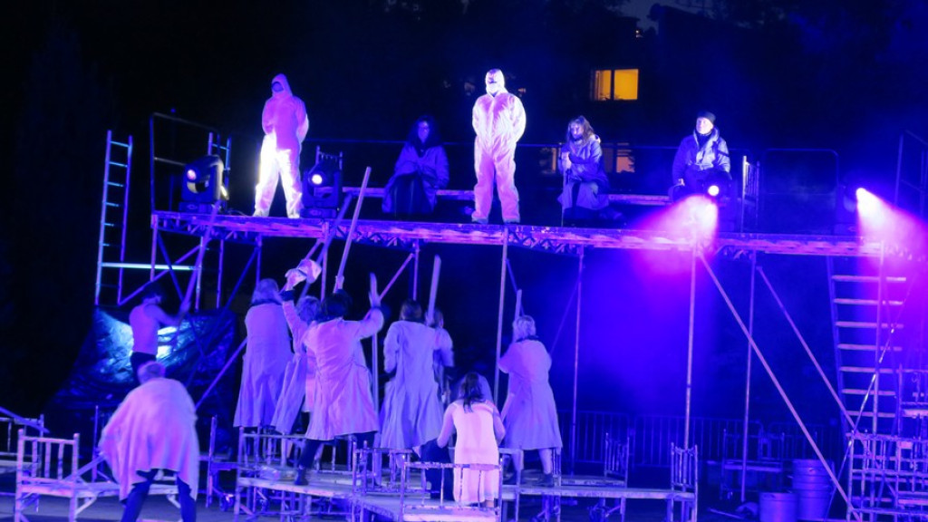 Ślepcy w wykonaniu Teatru KTO u Witkacego