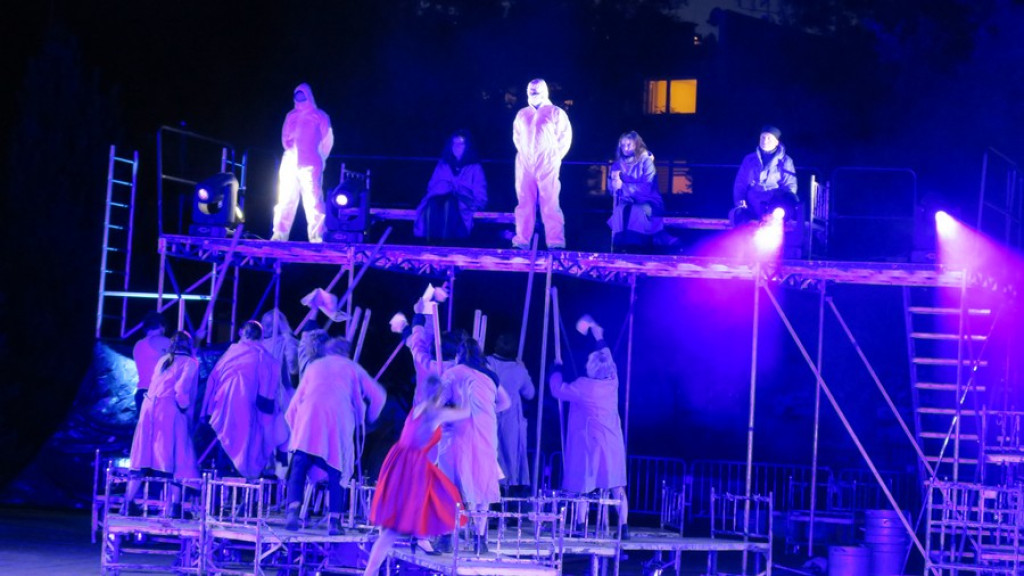 Ślepcy w wykonaniu Teatru KTO u Witkacego