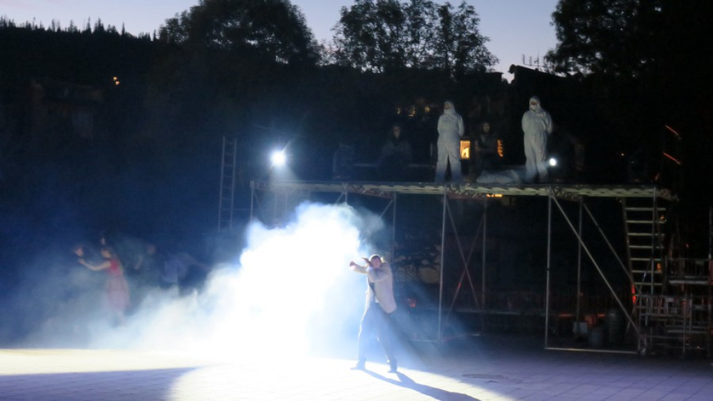 Ślepcy w wykonaniu Teatru KTO u Witkacego