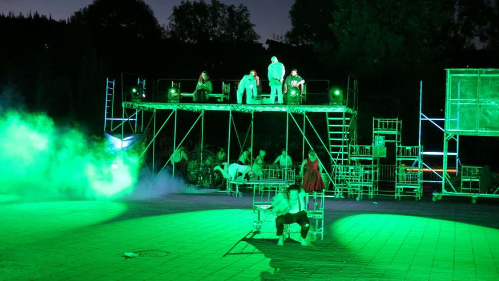 Ślepcy w wykonaniu Teatru KTO u Witkacego