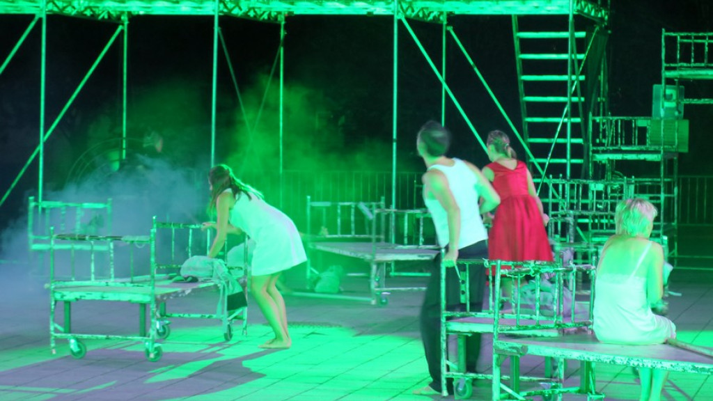 Ślepcy w wykonaniu Teatru KTO u Witkacego