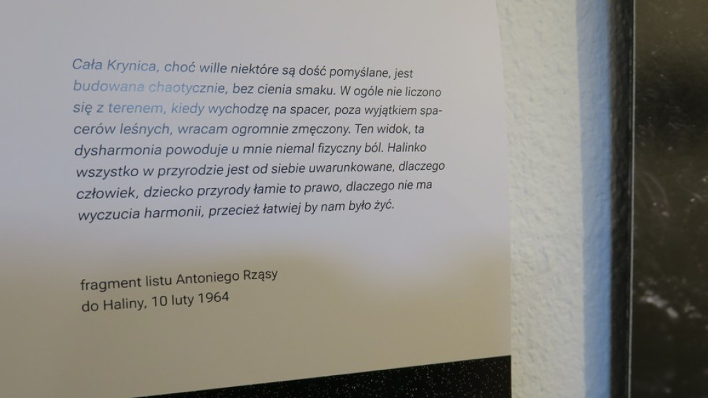Halina Rząsa - dokumentalistka pra-ekologii